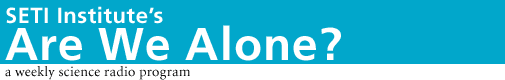 SETI Institute's Are We Alone? header