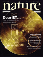 Nature cover, 2 September 2004